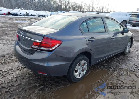 2014 Honda Civic Lx from USA, damaged, VIN 19XFB2F59EE242738